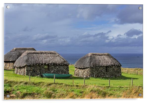 Skye Museum of Island Life, Kilmuir Acrylic by Arterra 