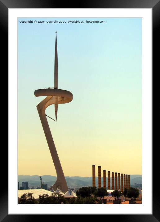  Torre Calatrava. Framed Mounted Print by Jason Connolly