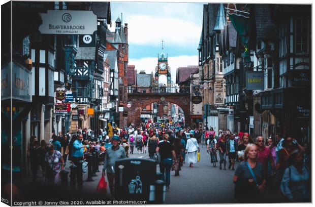 Eastgate Shopping  Canvas Print by Jonny Gios
