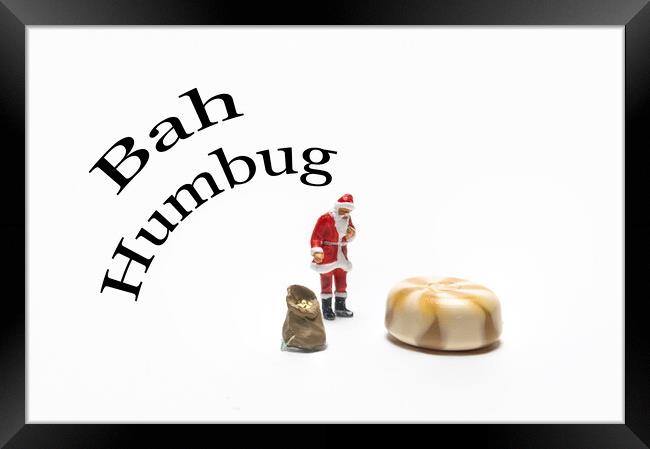 Bah Humbug Framed Print by Steve Purnell