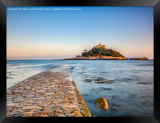 St Michael's Mount, Cornwall Framed Print by Colin & Linda McKie