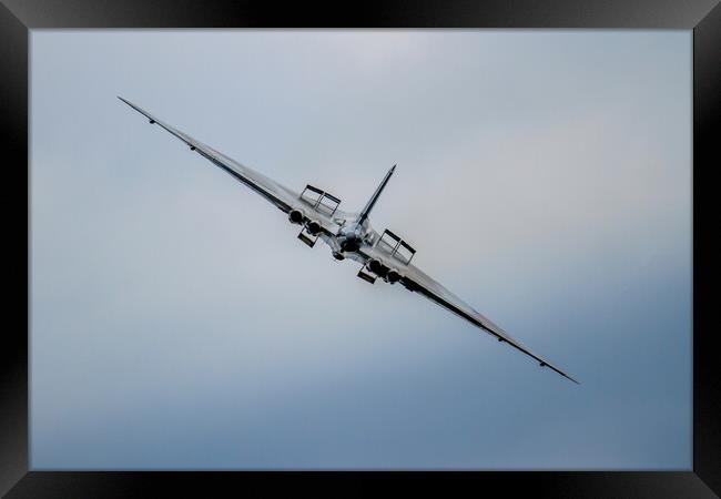 Avro Vulcan bomber XH558 RIAT Framed Print by Oxon Images