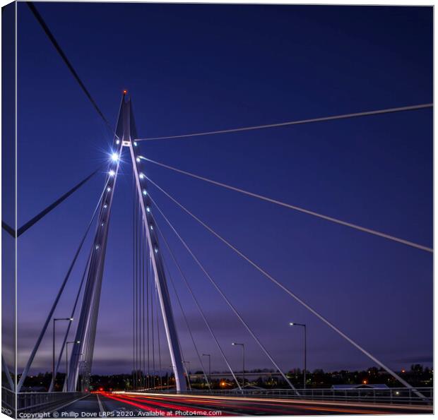 The Northern Spire Canvas Print by Phillip Dove LRPS