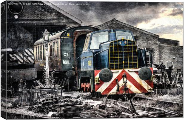 Diesel Power Canvas Print by Lee Kershaw