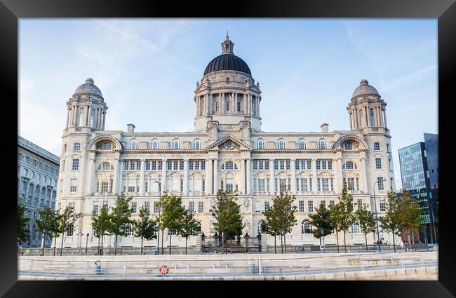 Port of Liverpool Building Framed Print by Jason Wells