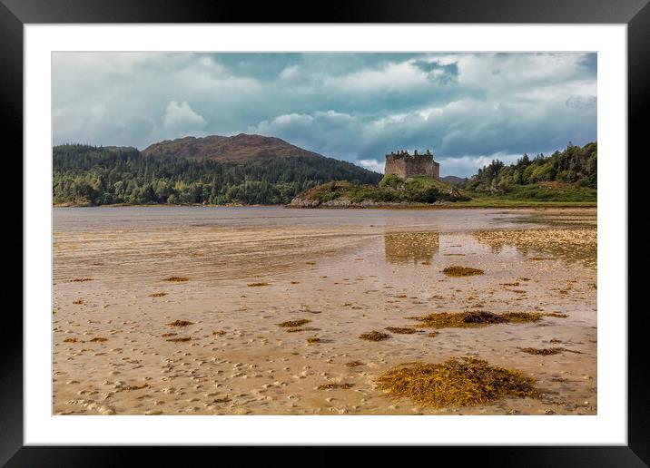 Castle Tioram Scotland Framed Mounted Print by Derek Beattie