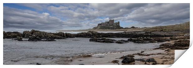 Bamburgh Panoramic  Print by Northeast Images