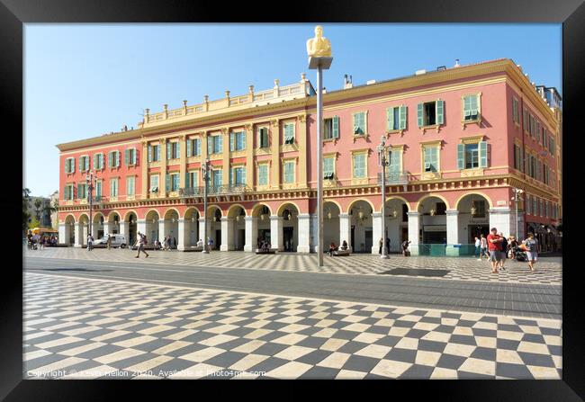 Place Massena Framed Print by Kevin Hellon