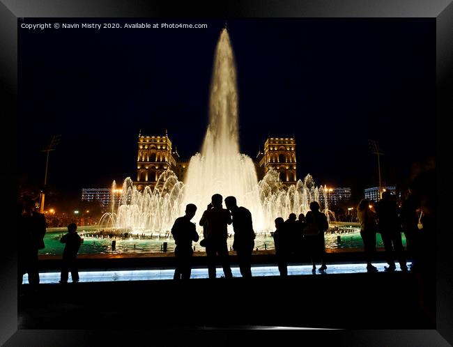 Baku Azerbaijan   Framed Print by Navin Mistry