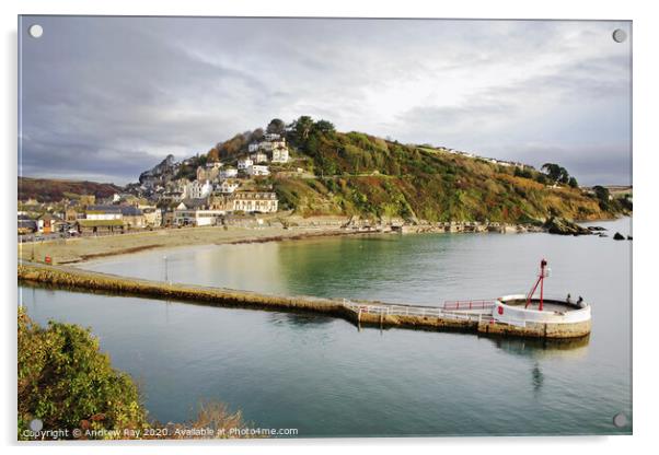 East Looe Acrylic by Andrew Ray