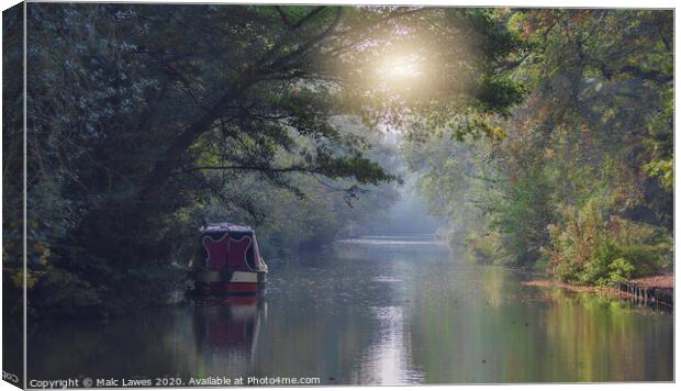 River of Dreams  Canvas Print by Malc Lawes