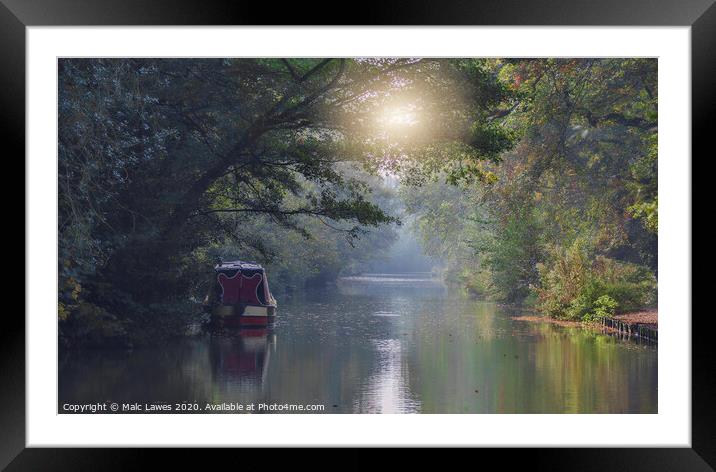 River of Dreams  Framed Mounted Print by Malc Lawes