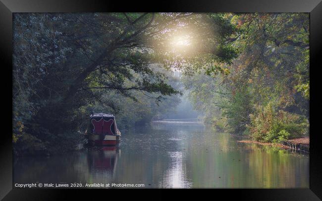 River of Dreams  Framed Print by Malc Lawes