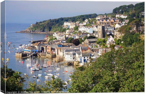 Fowey Canvas Print by Andrew Ray