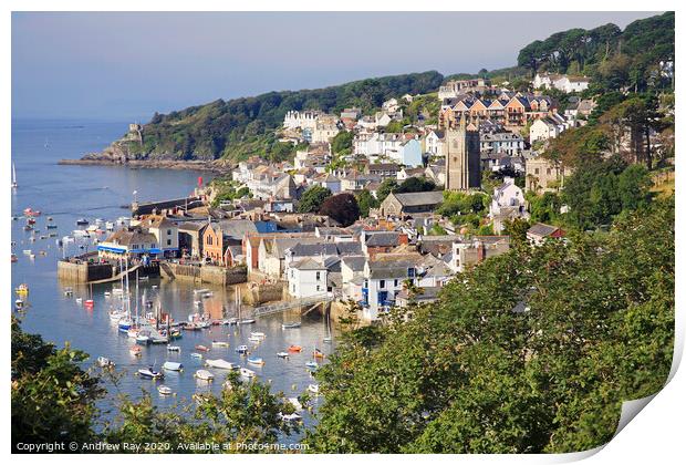 Fowey Print by Andrew Ray