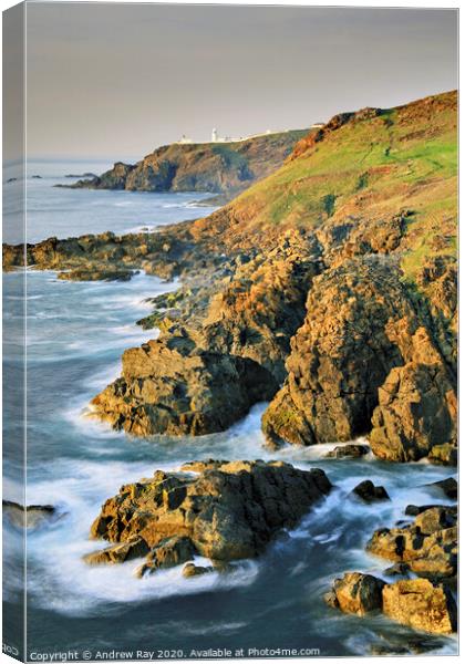 Pendeen Watch Canvas Print by Andrew Ray