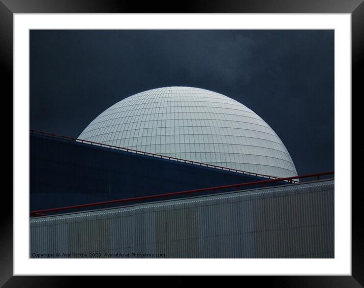 Sizewell B Framed Mounted Print by Alan Kirkby