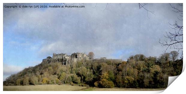 stirling castle view Print by dale rys (LP)