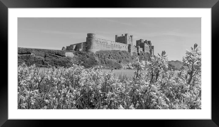 Bamburgh Framed Mounted Print by Northeast Images