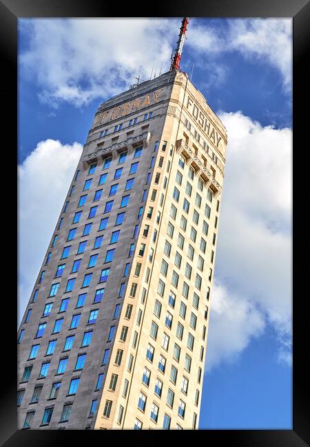 Foshay Tower, Minneapolis Framed Print by Jim Hughes