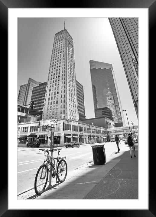 Foshay Tower Today Framed Mounted Print by Jim Hughes