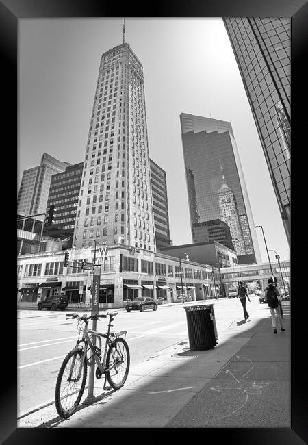 Foshay Tower Today Framed Print by Jim Hughes