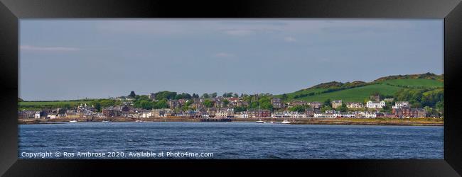 Millport Isle of Cumbria Framed Print by Ros Ambrose