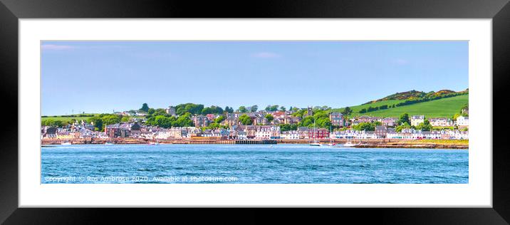 Millport Isle Of Cumbria Framed Mounted Print by Ros Ambrose
