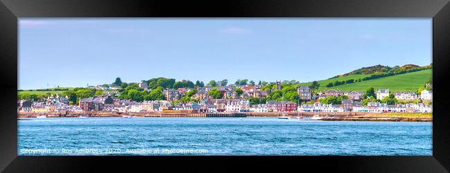 Millport Isle Of Cumbria Framed Print by Ros Ambrose
