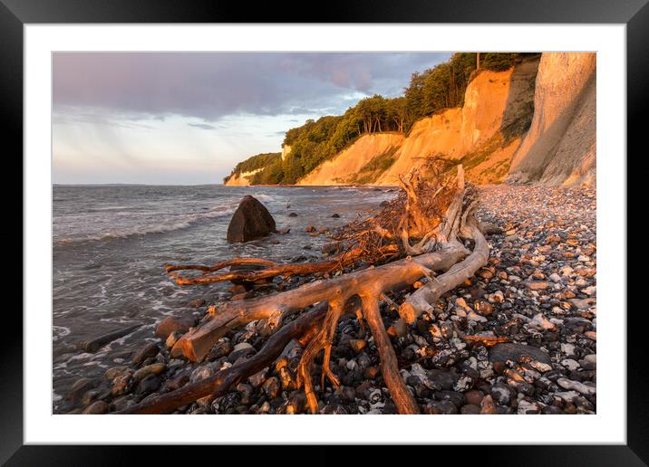 Kreidefelsen Sunrise Framed Mounted Print by Thomas Schaeffer