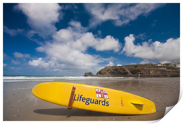 Lifeguards Print by Eddie Howland