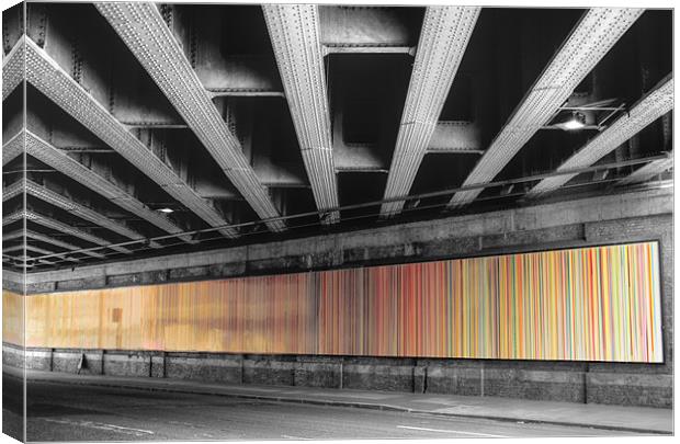 Bridge Art Canvas Print by David French
