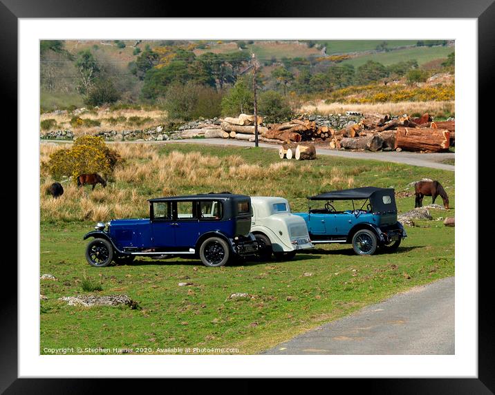 Dartmoor Day Out Framed Mounted Print by Stephen Hamer
