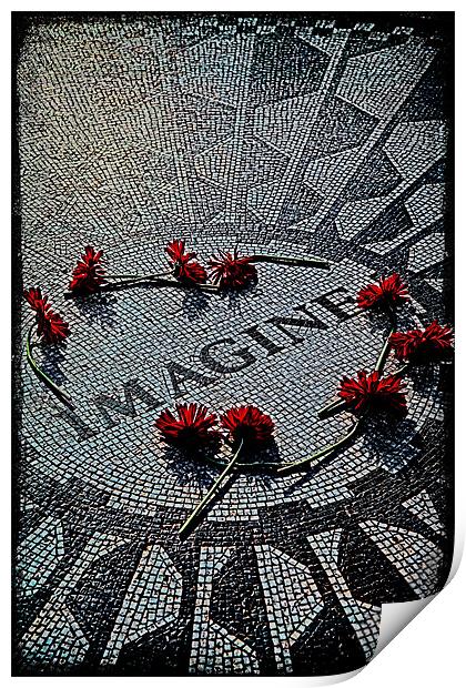 Imagine, The Memorial Print by Chris Lord