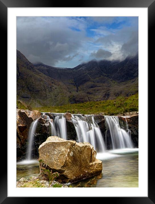 Fairy Pools Framed Mounted Print by Alan Simpson