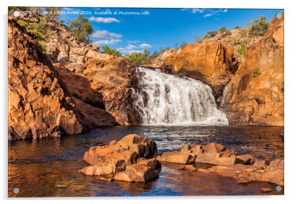 Edith Falls, Nitmiluk NP, Australia Acrylic by Colin & Linda McKie