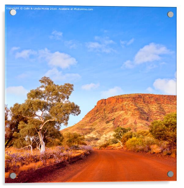 Mount Nameless, Western Australia Acrylic by Colin & Linda McKie