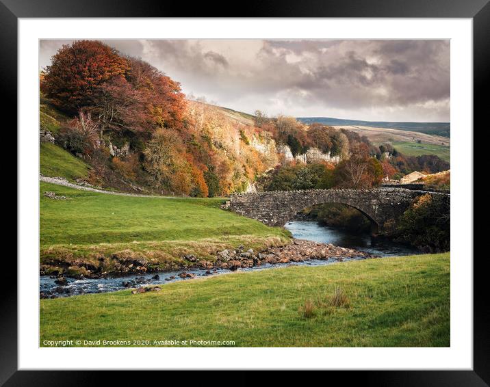 Cotterby Scar Framed Mounted Print by David Brookens