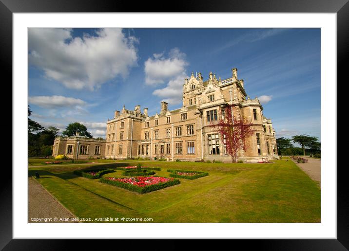Thoresby Hall Framed Mounted Print by Allan Bell