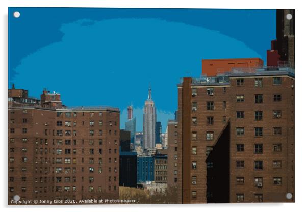 Empire State Building  Acrylic by Jonny Gios