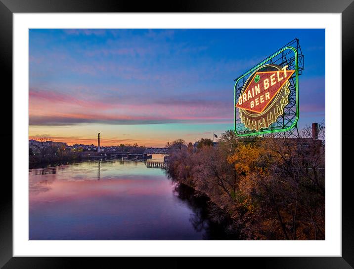 Beer On The Mississippi Framed Mounted Print by Jim Hughes