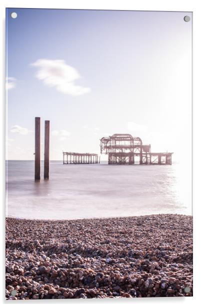 West Pier, Brighton Acrylic by Graham Custance
