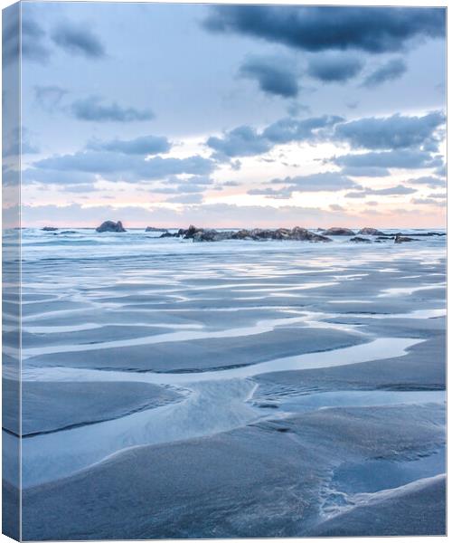 Widemouth Bay, Bude Canvas Print by Graham Custance
