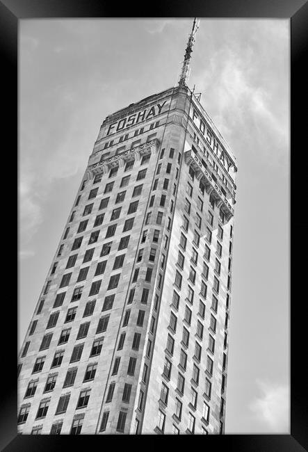 Foshay Tower, Minneapolis Framed Print by Jim Hughes