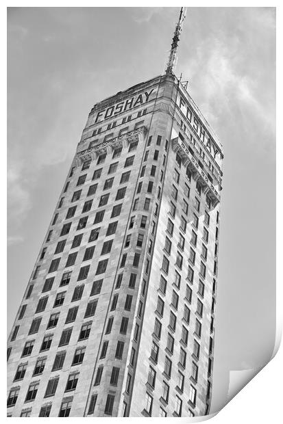 Foshay Tower, Minneapolis Print by Jim Hughes