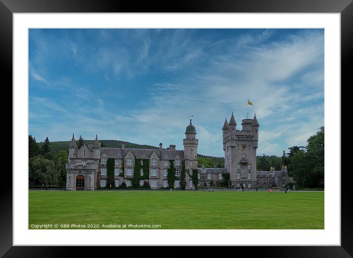 Balmoral Castle Framed Mounted Print by GBR Photos
