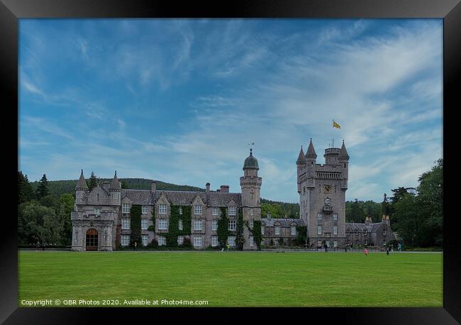 Balmoral Castle Framed Print by GBR Photos