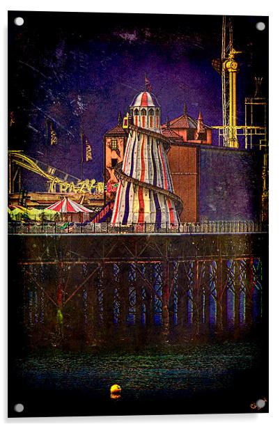 Helter Skelter Acrylic by Chris Lord