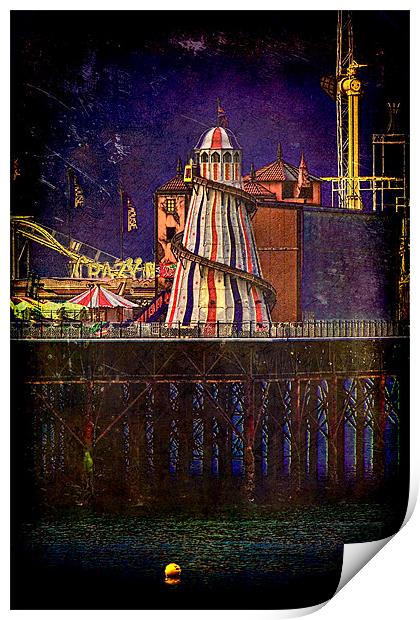 Helter Skelter Print by Chris Lord