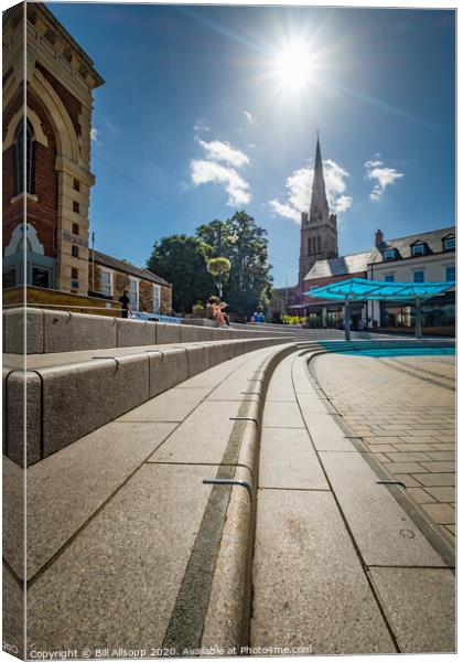 In the market. Canvas Print by Bill Allsopp